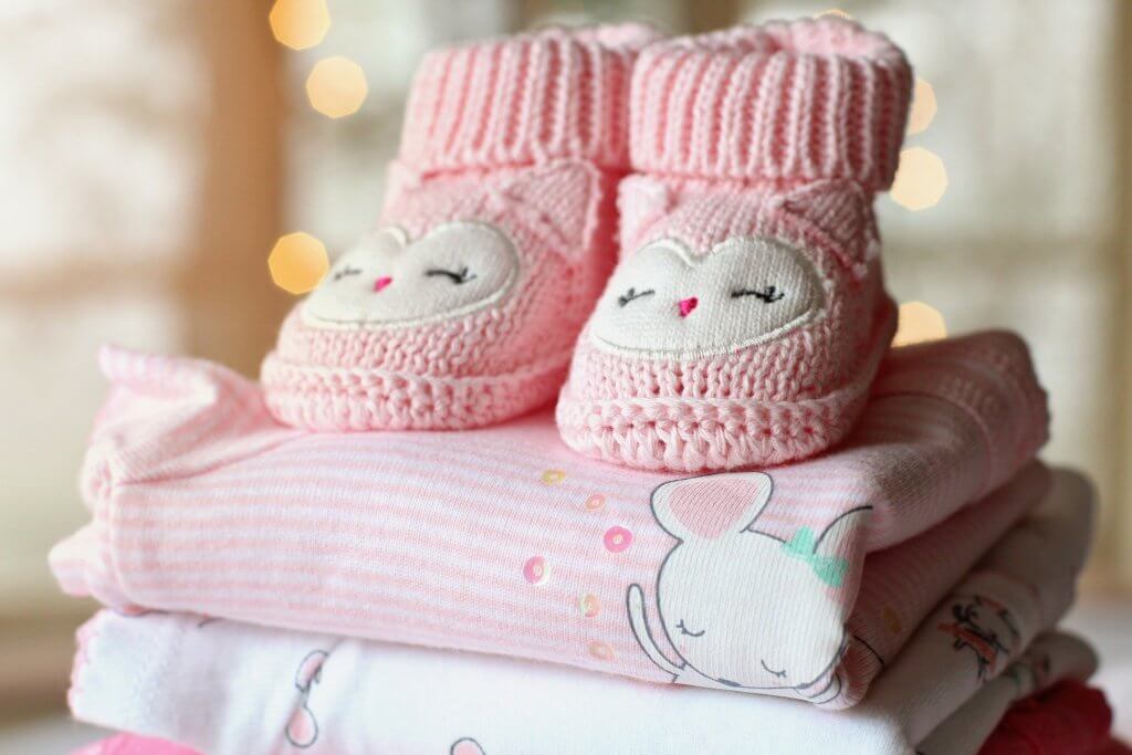 escarpines zapato rosa bebé