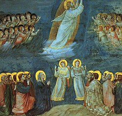 Ascensión, por Giotto