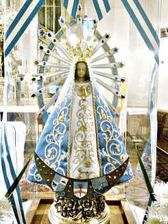 La Virgen de Luján, Argentina, Réplica