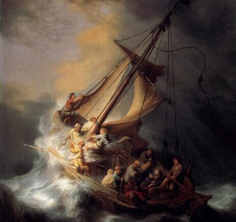 Jesús en la barca - Evangelio del día. - Evangelio de hoy. - Lecturas del día de hoy.