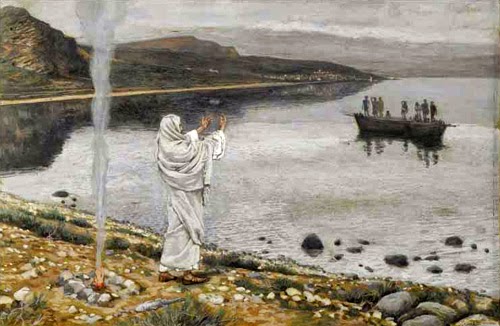 Jesús en Lago Tiberíades