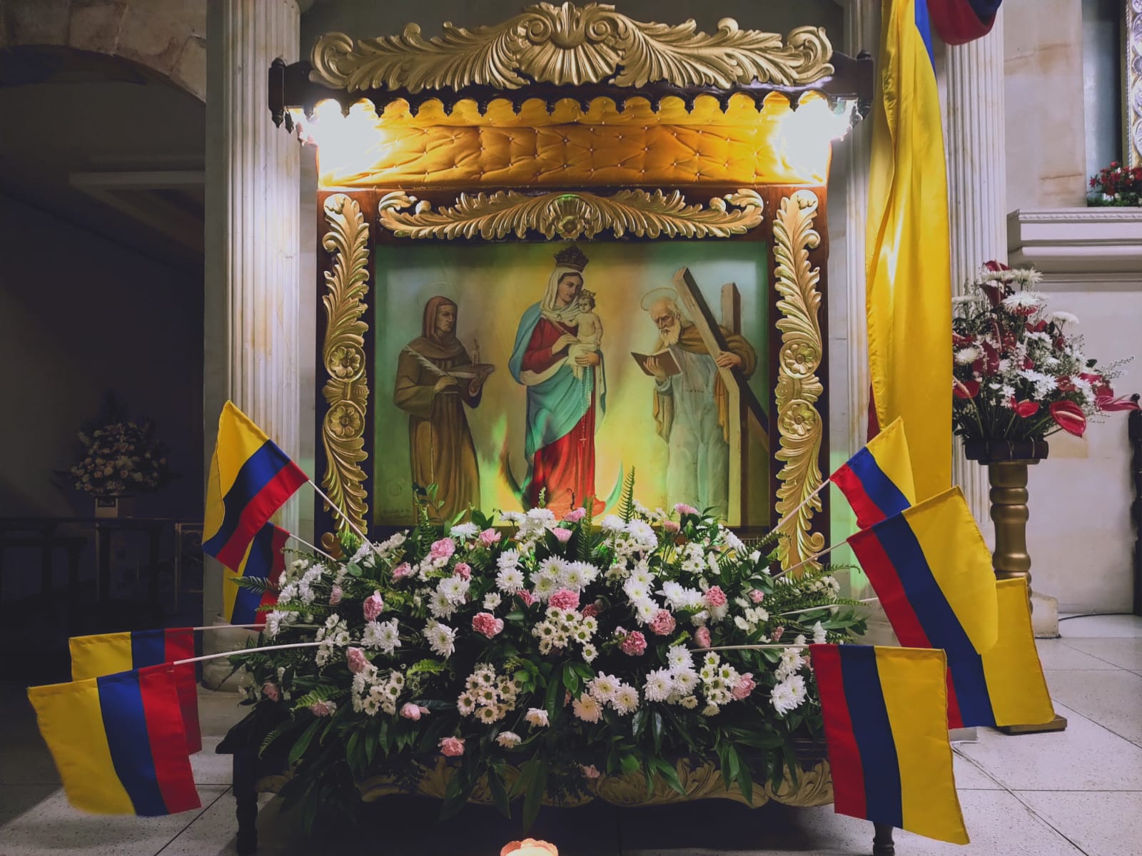 Virgen de Chiquinquirá Colombia. Evangelio del día. Evangelio de hoy. Lecturas del día de hoy,