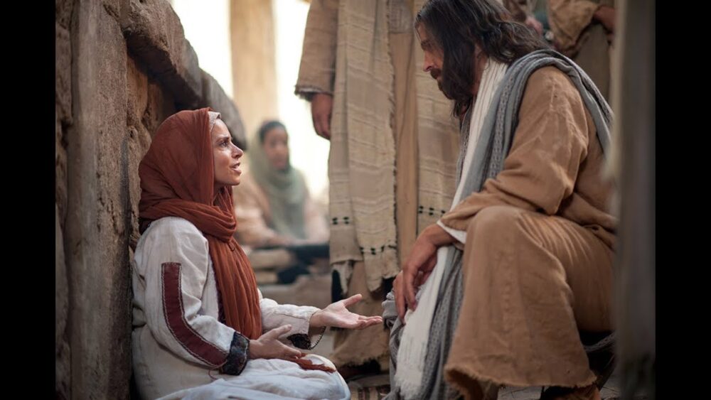 Mujer sirofenicia cananea Jesús