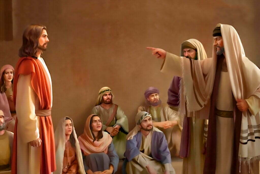 Jesús y fariseos