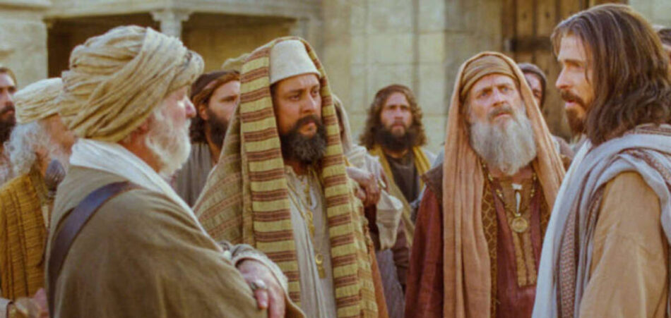 Jesús y fariseos