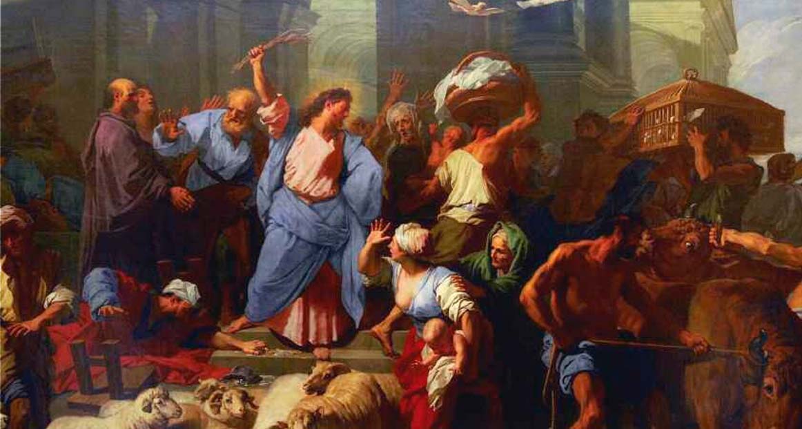 Jesús expulsa a mercaderes