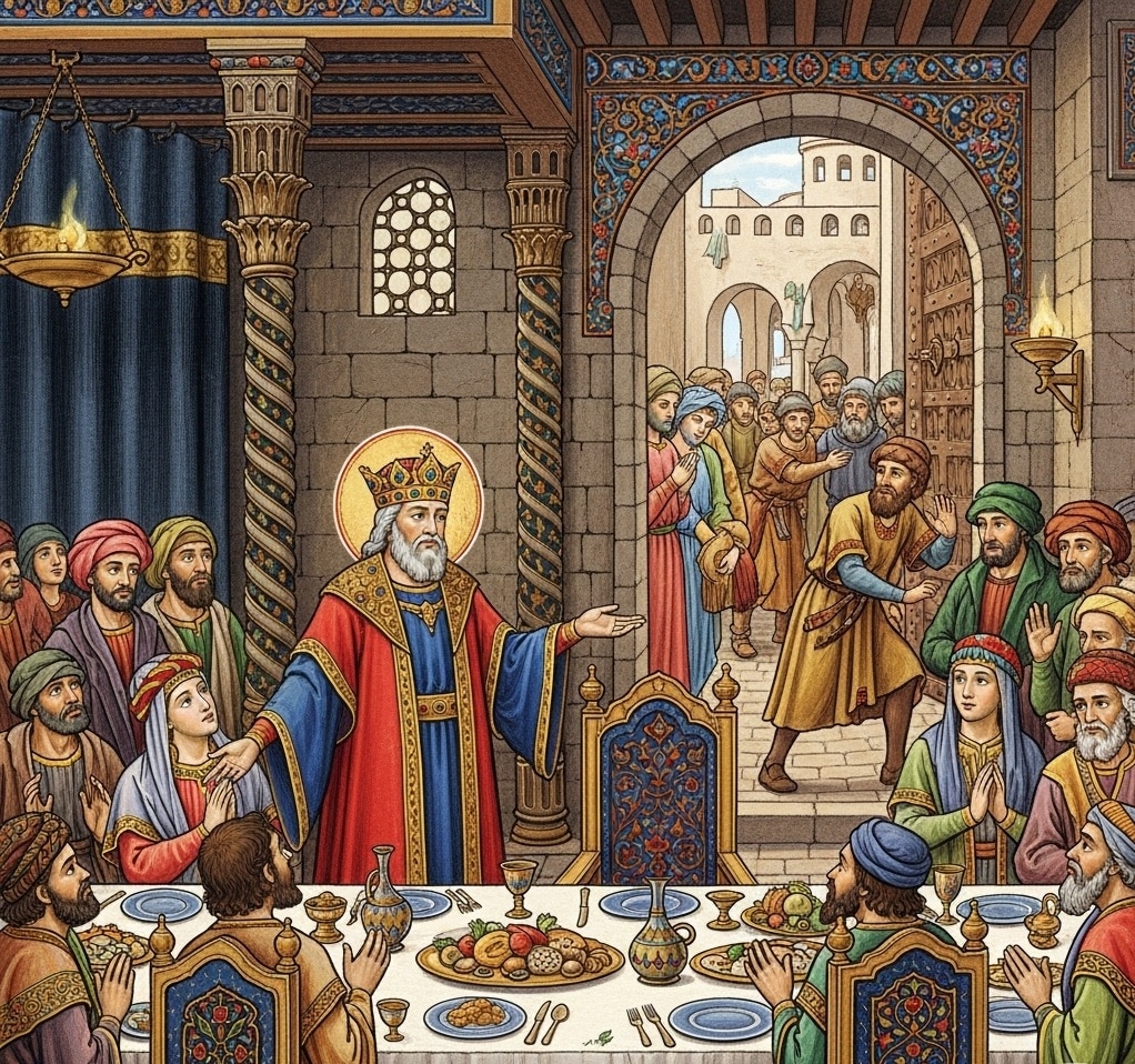 banquete. Evangelio de hoy. Evangelio del día. Lecturas del día