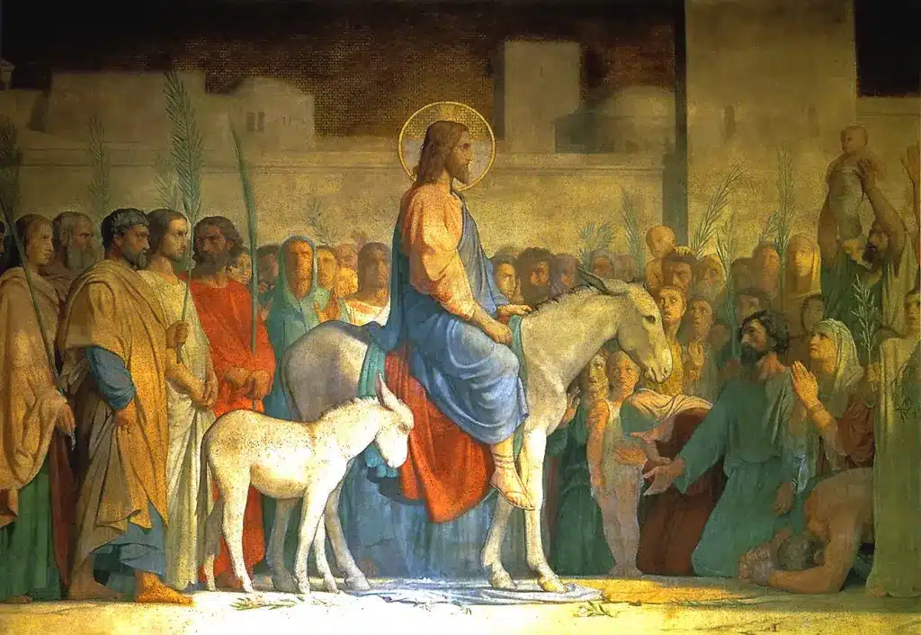 domingo de ramos Jesus Jerusalén