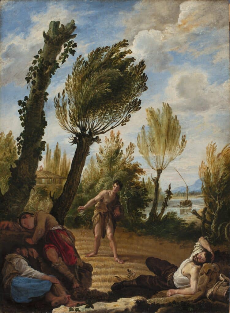 La Parábola de la Cizaña. Fetti Doménico. Museo Nacional Thyssen-Bornemisza, Madrid
